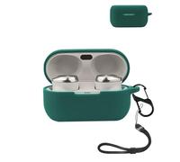 Funda para Technics EAH-AZ80E-K Auriculares yystao Funda de Silicona Suave Compatible con EAH-AZ80E-K con Cordón, a Prueba de Polvo, Resistente a Golpes y Durable, Verde