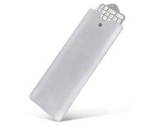Funda para Teclado Geekria Slim, Estuche portátil de Viaje de Cuero Vegano, 互換性 con Apple Magic Keyboard con Teclado numérico, Logitech MX Keys S/MX Keys / MK955 (Gris Claro)
