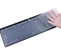 Funda para Teclado HP USB Slim Business KU-1469 SK-2120 KB-1469 803181 y EliteOne 800 G4 All-in-One, Protector de Teclado Slim Skin-Clear