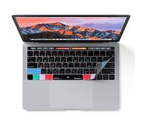 Funda para Teclado Logic Pro X | para MacBook Pro con Touch Bar de 13 Pulgadas y 15 Pulgadas 2016-2019 | Edita más rápido
