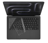 Funda para teclado para MacBook Pro 2025-2021 de 14 pulgadas, 16 pulgadas y Air de 15 pulgadas, 13.6 pulgadas, M4, M3, M2, M1, chip A3112, A3186, A3241, A3240, protector de laptop, diseño ANSI, Reino