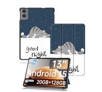 Funda para TECLAST T65 13.4 pulgadas 2025 Última Tablet,toergy Soporte Delgado Triple Funda de Protección Dura Impermeable, Resistente a los golpes y al Polvo,Lazy-Cat Stil