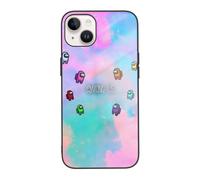 Funda para teléfono Among Us compatible con iPhone 14, funda de TPU para teléfono móvil compatible con iPhone 14 con doble cámara.