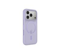 Belkin SheerForce Grip Funda iPhone 17 Pro Compatible con MagSafe, Diseño Ultrafino, Bandas Laterales Antideslizamiento, Carcasa Magnética, Transparente y Resistente a los Golpes para iPhone - Lila