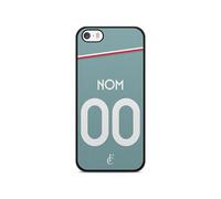 Funda para teléfono compatible con iPhone 16E Camiseta de fútbol de Atlético Madrid al aire libre Personalizable Ronaldo Messi Neymar mbappe Ref 8