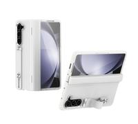 Funda para teléfono compatible con Samsung Galaxy Z Fold 5 5G, funda folio de cuero duro con protección completa contra caídas y golpes, protección de 360 grados contra problemas cotidianos del