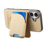 Funda para teléfono con soporte integrado, piel sintética de alta calidad, antigolpes, para un uso diario seguro, a prueba de golpes