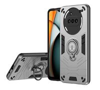 Funda para teléfono For Nothing Phone 3A Case with Kickstand & Slide Camera Cover, Shockproof Military-Grade Case Rugged Protective Cover For Nothing Phone 3A Carcasa trasera para teléfono(Silver)