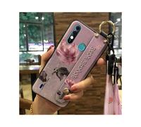 Funda para teléfono Itel A56/A56Pro con correa para la muñeca, resistente a caídas, al agua y al polvo.