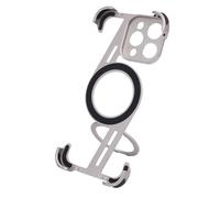 Funda para Teléfono Kickstand Ultra Thin Metal A Prueba de Golpes Parachoques para 16 Pro MAX