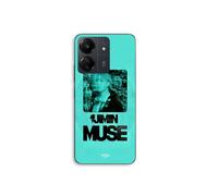 Funda para teléfono - MANIACASE - Xiaomi Redmi 13C 4G - Silicona TPU - Negro - Álbum de Jimin de BTS MUSE 2024