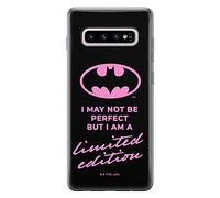 Funda para teléfono móvil de ERT Group para Samsung S10 Plus Original y con Licencia Oficial de DC con diseño Batman 062 Perfectamente Adaptada a la Forma del teléfono móvil, Funda Hecha de TPU