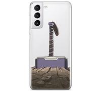 Funda para teléfono móvil de ERT GROUP para Samsung S21 Original y con Licencia Oficial de Marvel con diseño Thor 002 Perfectamente Adaptada a la Forma del teléfono móvil, parcialmente Transparente