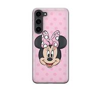 Funda para teléfono móvil de ERT Group para Samsung S23 Plus Original y con Licencia Oficial de Disney con diseño Minnie 057 Perfectamente Adaptada a la Forma del teléfono móvil, Funda Hecha de TPU