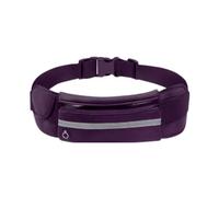 Funda para teléfono móvil para correr, unisex, impermeable, ajustable, porta teléfono móvil, documentos, idóneo para senderismo, fitness, viajes, running, Pocking Jogging Ciclismo, color negro, Negro