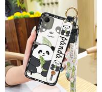 Funda para teléfono Nokia C110 4G: funda de silicona a prueba de golpes con correa para la muñeca, soporte y protección contra el polvo.