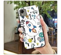 Funda para teléfono Nokia C110 4G - Silicona TPU suave, impermeable, resistente a golpes y suciedad, diseño de dibujos animados que cubre todo el
