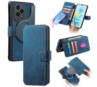 Funda para teléfono OPPO Find X5, piel sintética de alta calidad, con función atril, bloqueo RFID, ranuras para tarjetas, cartera protectora magnética, funda interior a prueba de golpes para OPPO Find