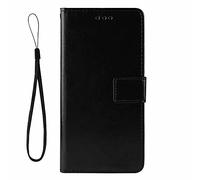 Funda para teléfono OPPO Realme C75 4G, 3D, a prueba de golpes, de piel sintética, con absorción de golpes, funda protectora magnética con ranuras para tarjetas para OPPO Realme C75 4G, color negro