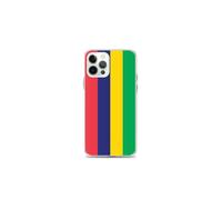 Funda para teléfono - PIXELFORMA - Bandera de Isla Mauricio - Compatible con iPhone 12 Pro - Flexible - Antichoc
