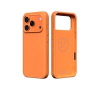 Funda para teléfono RHINOSHIELD compatible con [iPhone 17 Pro Max] SolidX: protección reforzada contra golpes, diseño minimalista y delgado con protección contra caídas de grado militar - Naranja neón