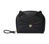 Funda para teléfono S9 con cremallera, versátil y práctica, con cremallera, bolso de mano, cartera para nietos, de abuelos, Black, Talla única