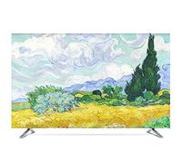 Funda para Televisor de Interior Poliéster Antipolvo Protector de Pantalla Cubierta de TV con Patrón de Colores Brillantes -22"-80", Cubierta de TV de Protección Contra el Pol(Color:campo,Size:65in)
