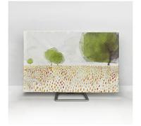 Funda para Televisores, Protector De Pantalla Elástico Antipolvo Todo Incluido, Funda Suave Antiarañazos para La Pantalla del Televisor, Ideal para Protección y Decoración,16,43in