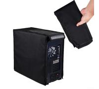 Funda para Torre de PC con para cremallera, Protectora para antipolvo 420D Oxford para Ordenador Gaming, a Arañazos y Mascotas, Tamaño Grande 62x26x52cm(62 * 26 * 52cm)