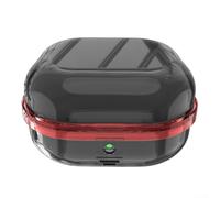 Funda para tpu Bicolor para Galaxy Buds4 Pro Protección Funda(Red+Black)