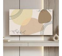Funda Para TV De Interior Protector De Pantalla Antipolvo De 32"-100" Para Pantallas LED Y LCD, Funda Decorativa Para Monitores De Escritorio, Curvos O De Pared-Khaki||90-inch [205cm x 121cm]
