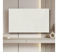 Funda Para Tv Funda Antipolvo Para Televisor De Interior, Protector Elástico De Cobertura Total Para Pantalla De TV LCD/LED Y Monitores De Escritorio O Curvos-Beige-3||90-inch [205cm x 121cm]