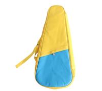Funda para Ukulele 26inch 27inch, Estuche con Acolchado Grueso Impermeable, Correa de Hombro Ajustable, Protección y Almacenaje Amplio - Ligero y Resistente, Ideal para Viajes y (Amarilla)