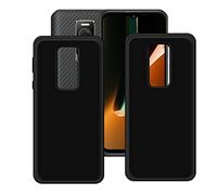 Funda para Ulefone Armor 17 Pro, 2 Piezas Negro Suave Silicona TPU Delgado Flexible Shell Cover Caso Bumper Anti-Golpes Carcasa Case para Ulefone Armor 17 Pro (6,58").