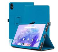 Funda para UMIDIGI Active T1, 11 Inch, UMIDIGI Active T1 Tablet Funda, Funda Protectora Plegable con Soporte para Lápiz y Correa para la Muñeca, Protección Total. (Azul Claro)