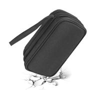 Funda para unidad flash, bolsa de almacenamiento USB con 30 ranuras, funda impermeable portátil para memoria USB