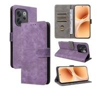 Funda para Vivo V70 5G/V70 Elite 5G, [Tecnología de Bloqueo RFID] Fundas de Billetera, Funda Vivo V70 5G/V70 Elite 5G con [Soporte]-Púrpura