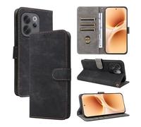 Funda para Vivo V70 5G/V70 Elite 5G, [Tecnología de Bloqueo RFID] Fundas de Billetera, Funda Vivo V70 5G/V70 Elite 5G con [Soporte]-Negro