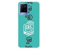 Funda para Vivo Y21S - Vivo Y33s - Vivo Y21 Oficial de Kings League El Barrio Logo en Silicona Transparente [Flexible, Semidura y Ultra-Resistente] [Protección contra Caídas]
