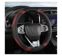 Funda para Volante Coche 37-38 Cm 15" para Accord Amaze para Brio para City Grace para Fit para Jazz para Insight Inspire Legend Cubierta Volante Coche(Vino Rojo)