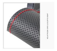 Funda para Volante Coche para CX-3 CX3 CX-5 CX5 2017 2018 6 CX-9 DIY Protector para Volante De Coche Protector Volante(Rojo)