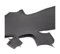 Funda para Volante Coche para Dodge para Challenger para Cargador 2011 2012 2013-2015 Protector De Cuero Artificial para Volante Coche Protector Volante(Gris)
