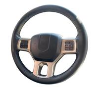 Funda para Volante Coche para Dodge para RAM 1500 para Classic 2012-2021 2022 2500 3500 5500 2012-2018 Protector Personalizado para Volante De Coche Cubierta para Volante(Azul)