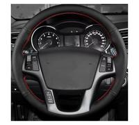 Funda para Volante Coche para Kia para Sorento 2009 2010 2011 2012 2013 Protector para Volante Coche Antideslizante Y Resistente Al Desgaste Cosido A Mano Protector Volante(Azul)
