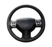 Funda para Volante Coche para Mitsubishi para Lancer EX 10 X para Outlander para ASX para Colt para Pajero para Deporte Protector Duradero Volante Coche Protector Volante(Gris)