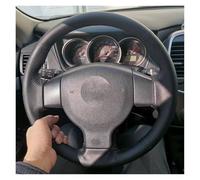 Funda para Volante Coche para Nissan para Tiida 2004-2010 para Versa para Note 2007-2012 Funda Trenzada para Volante DIY Cubierta para Volante(Azul)
