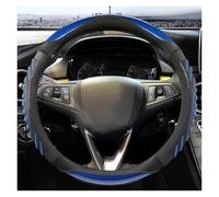 Funda para Volante Coche para Opel para Astra K para Corsa E Karl 2014-2022 para Crossland X para Grandland para Insignia 2017-2022 Cubre Volante Coche(Azul)
