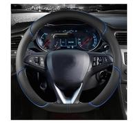 Funda para Volante Coche para Opel para Astra K para Corsa E para Karl 2014-2022 para Crossland X para Grandland para Insignia Cubre Volante Coche(Blue D)