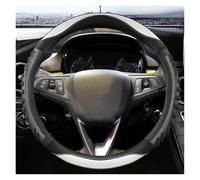 Funda para Volante Coche para Opel para Astra K para Corsa E para Karl 2014-2022 para Crossland X para Grandland para Insignia Cubre Volante Coche(Blanco)