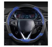 Funda para Volante Coche para Opel para Astra K para Corsa E para Karl 2014-2022 para Crossland X para Grandland para Insignia 2017-2022 Cubre Volante Coche(Blue D)